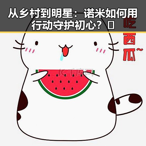 从乡村到明星:诺米如何用行动守护初心?✨